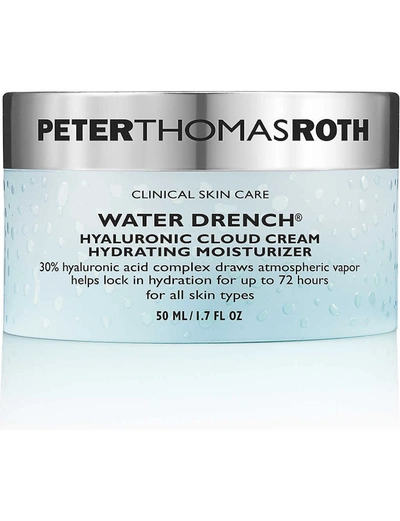 Peter Thomas Roth Water Drench Hyaluronic Cloud Cream Hydrating Moisturizer, 1.7 Oz./ 50 ml In Blue