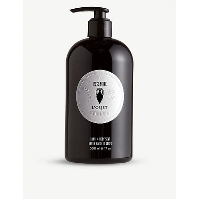 L'objet Rose Noire Hand And Body Soap 500ml In Multi