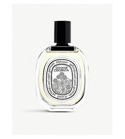 Diptyque Geranium Odorata Eau De Toilette 100 ml In No Colordnu