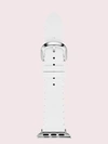 Kate Spade White Scallop Silicone 38/40mm Apple Watch® Strap In White