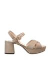 PRADA SANDALS IN BEIGE SUEDE,1XP890 F B065 008F0770