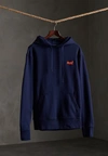 SUPERDRY ORANGE LABEL PASTELLINE LOOPBACK HOODIE,1040606501129ADQ001