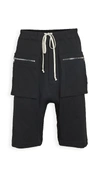 RICK OWENS DRKSHDW CARGO DRAWSTRING PANTS