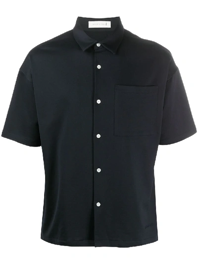 Mackintosh Berriedale Shortsleeved Shirt In Blue