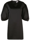 CAROLINA HERRERA PUFF SLEEVES SHIFT DRESS