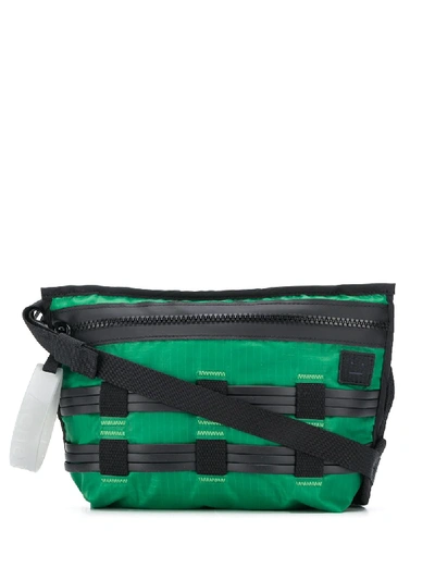 Acne Studios Ripstop Belt Bag In Green