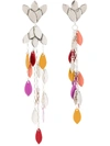 ISABEL MARANT SILVER-TONE DROP EARRINGS