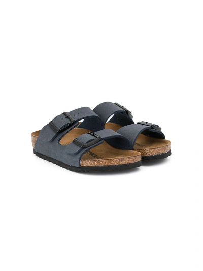 Birkenstock Teen Arizona Buckled Sandals In Blue