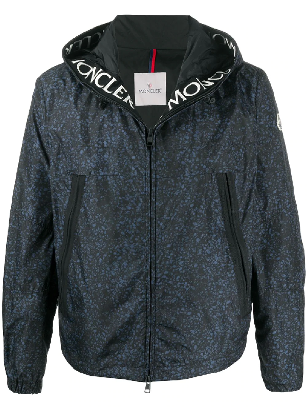 moncler with writing on hood