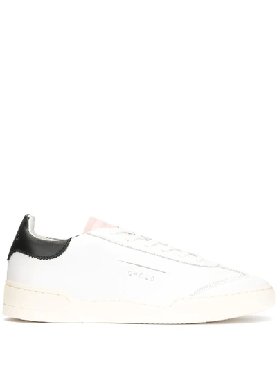 Ghoud Logo Low-top Trainers In White