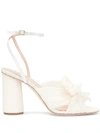 Loeffler Randall Camellia Open-toe Sandals In White