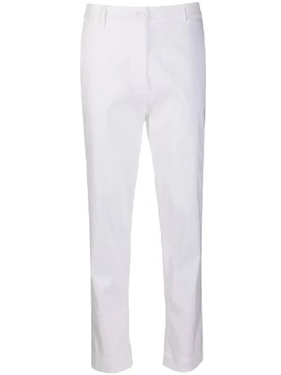 Pierantoniogaspari High-waisted Trousers In White