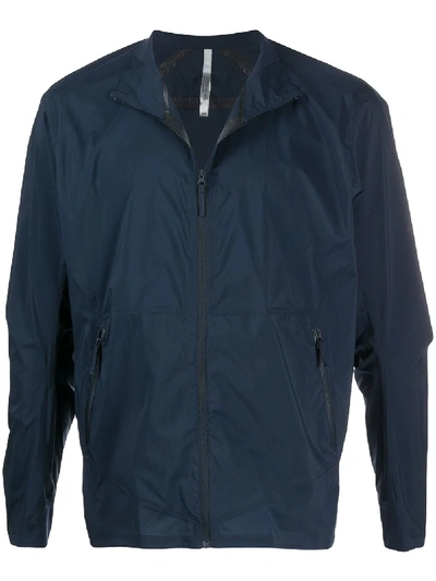 Veilance Delmo Zipped Jacket In Blue