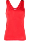 ALYSI SLIM FIT VEST TOP