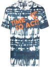 VIVIENNE WESTWOOD ANGLOMANIA TIE-DYE PRINT T-SHIRT