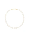 ANNI LU STELLAR 18KT GOLD-PLATED PEARL NECKLACE