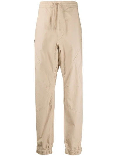 Carhartt Colter Tapered-leg Cotton Trousers In Neutrals