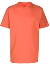 Carhartt Chase Embroidered Logo Cotton T-shirt In Orange