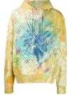 ADIDAS ORIGINALS BY PHARRELL WILLIAMS BB ALL-OVER TIE-DYE PRINT HOODIE