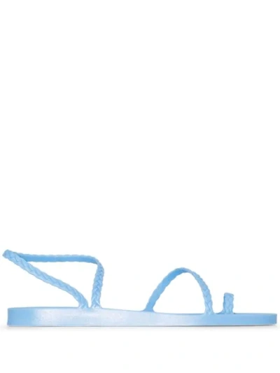 Ancient Greek Sandals Eleftheria Strappy Sandals In Blue