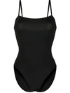 Eres Aquarelle Swim One-piece Low Back In Black