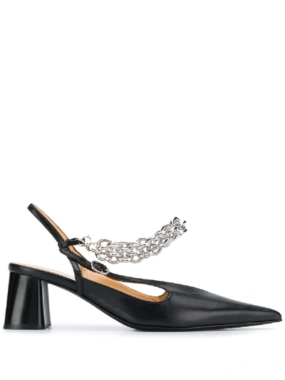 Ellery Diego 70mm Slingback Pumps In Black