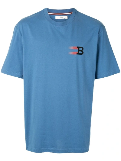 Bally Jersey T-shirt In Blue