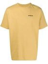Patagonia Oversized Logo Print T-shirt In Yellow