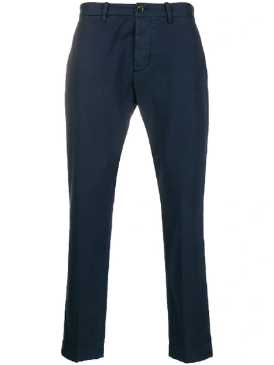 Nine In The Morning Slim-fit Chinos In Blue