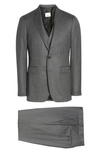 BURBERRY SLIM FIT WOOL & CASHMERE THREE-PIECE SUIT,8025889