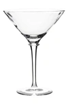 Juliska Puro Textured Martini Glass In Clear