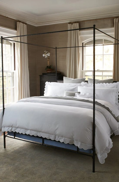 Matouk Butterfield Duvet Cover In White
