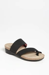 Munro Aries Womens Casual Comfort Flat Sandals In Black