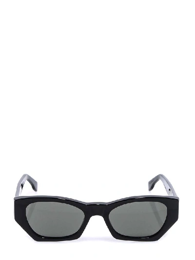 Retrosuperfuture Squared Frame Sunglasses In Black