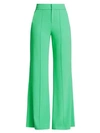 ALICE AND OLIVIA Dyan High-Waist Wide-Leg Trousers