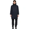 BARBOUR BARBOUR NAVY HOODED HUNTING COAT