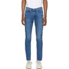 Frame Blue 'l'homme Skinny' Jeans In Ridgecrest