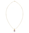 ALAN CROCETTI GEM IN HEAT GOLD-VERMEIL NECKLACE WITH AMETHYST,P00444141