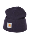 Carhartt Hat In Dark Purple