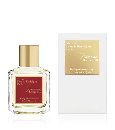 Maison Francis Kurkdjian 2.4 Oz. Baccarat Rouge 540 Scented Body Oil In Size 1.7-2.5 Oz.