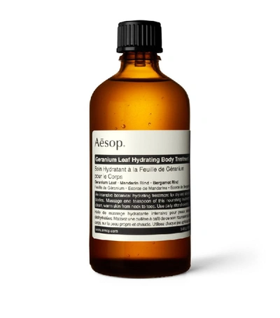 Aesop 3.4 Oz. Geranium Leaf Hydrating Body Treatment In Colourless