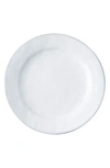 Juliska Quotidien White Truffle Ceramic Dinner Plate In White Truffle