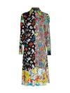 VERSACE MIX PRINT SHIRTDRESS,0400012514606