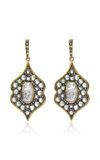 MORITZ GLIK WOMEN'S 18K GOLD; BLACKENED SILVER AND DIAMOND EARRINGS,798036