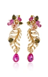 ANABELA CHAN 18K GOLD VERMEIL AND MULTI-STONE EARRINGS,826815