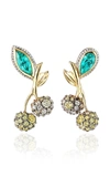 ANABELA CHAN 18K GOLD VERMEIL AND MULTI-STONE EARRINGS,826818