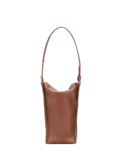 Aesther Ekme The Vanity Side Zip Detail Bag In Brown