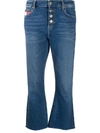 TOMMY JEANS BUTTONED CROPPED JEANS