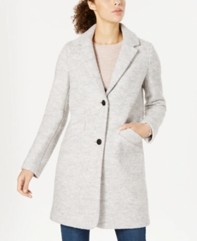 Marc New York Paige Boucle Coat In Ivory Heather