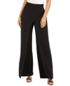 ADRIANNA PAPELL PETITE DRAPED EVENING PANTS